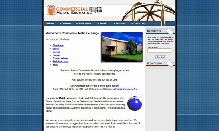 Commercial Metal Exchange