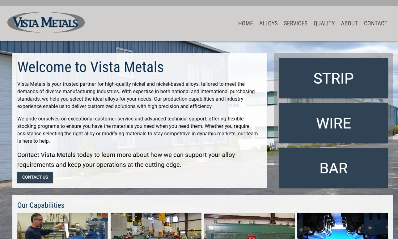 Vista Metals